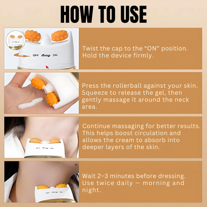 Neck Care Duo with Built-in Roller