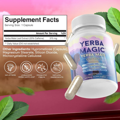 Yerba Magic Capsules – Clean Natural Energy
