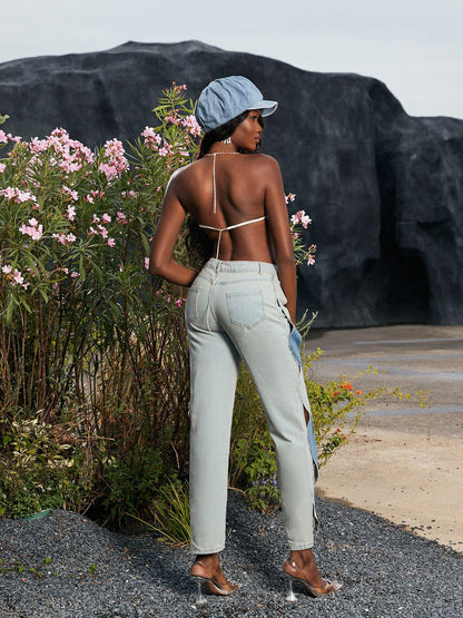 Billy Diamond Hands Bustier Top