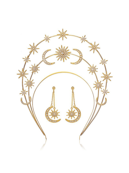 Lopa Star Moon Headband Set