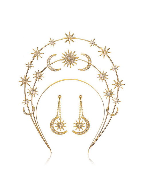 Lopa Star Moon Headband Set